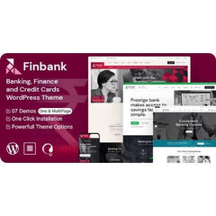 Finbank – Banking and Finance WordPress Theme - Dghut