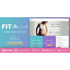 Fitness Club – Health & Gym WordPress Theme - Dghut