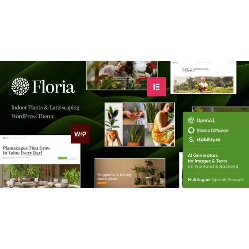 Floria — Gardening & Landscaping WordPress Theme - Dghut