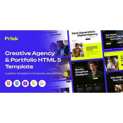 Frisk – Creative Agency & Portfolio Template - Dghut