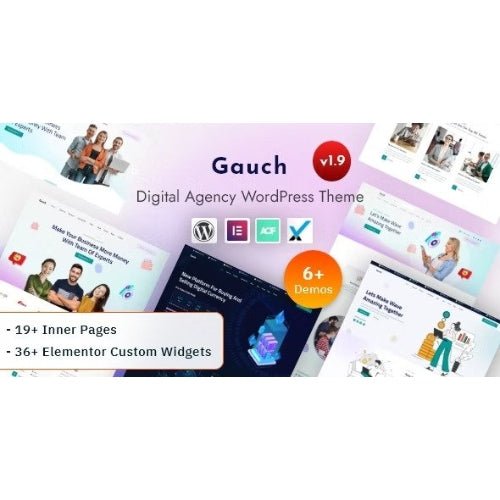 Gauch – IT Services Company & Digital Business Agency WordPress Theme - Dghut