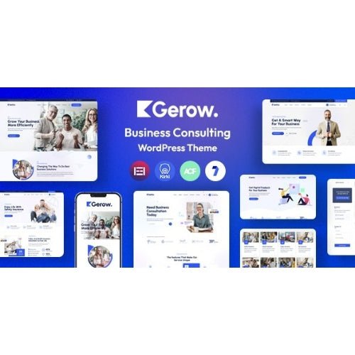 Gerow – Business Consulting WordPress Theme - Dghut