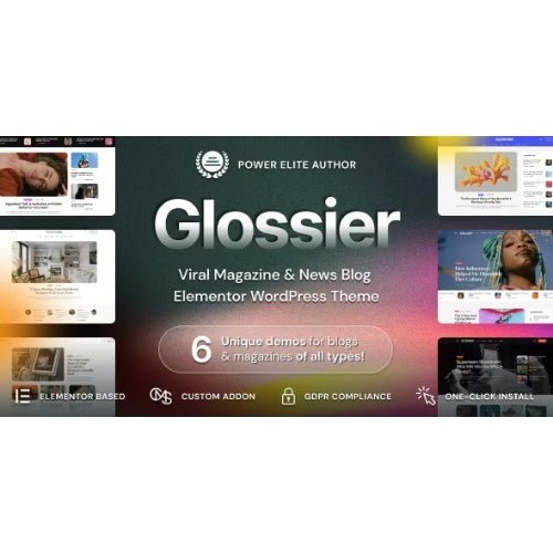 Glossier – Newspaper & Viral Magazine WordPress Theme - Dghut