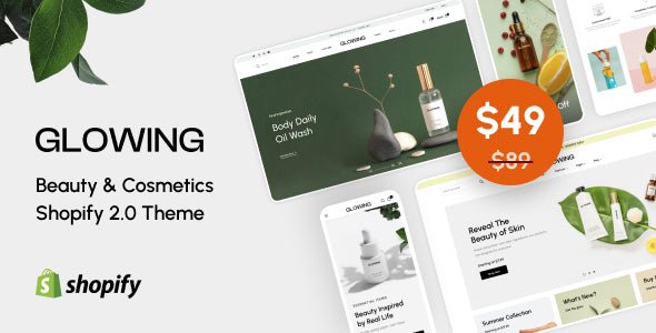 Glowing - Beauty & Cosmetics Shopify 2.0 Theme - Dghut