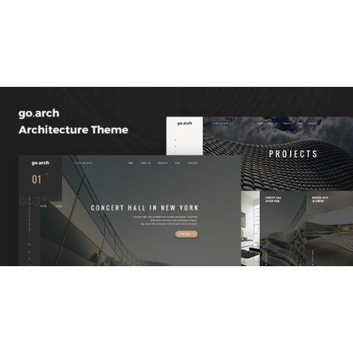 go.arch – Architecture and Interior WordPress Theme - Dghut