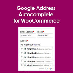 Google Address Autocomplete for WooCommerce - Dghut
