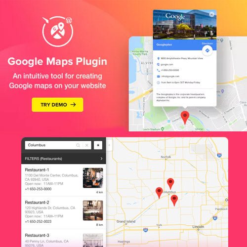 Google Maps – WordPress Map Plugin - Dghut