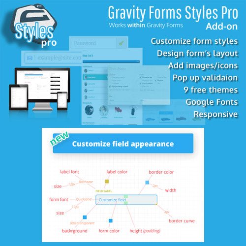 Gravity Forms Styles Pro Add - on - Dghut