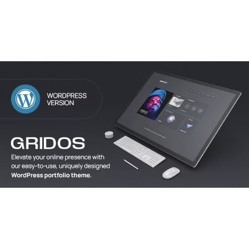 Gridos – Creative Personal Portfolio WordPress Theme - Dghut