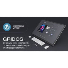 Gridos – Creative Personal Portfolio WordPress Theme - Dghut