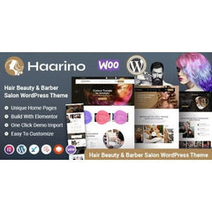 Haarino – Hair Beauty & Makeup Salon WordPress Theme - Dghut