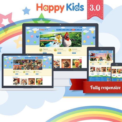 Happy Kids – Children WordPress Theme - Dghut
