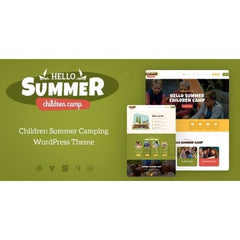 Hello Summer | Children Camp WordPress Theme - Dghut