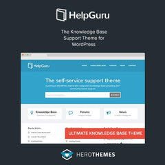 HelpGuru – A Self - Service Knowledge Base WordPress Theme - Dghut