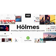 Holmes – Digital Agency Theme - Dghut