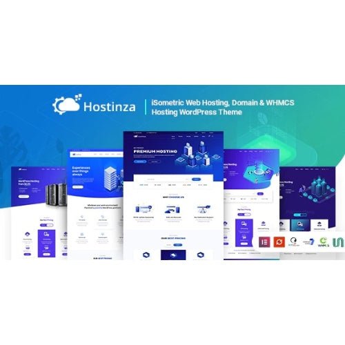 Hostinza – WHMCS Web - Hosting WordPress Theme - Dghut