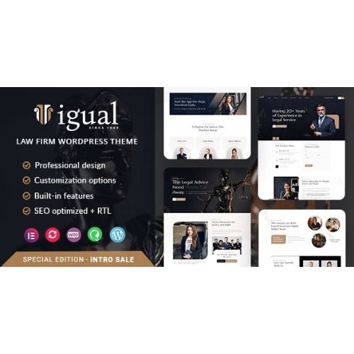 Igual – Law Firm WordPress Theme - Dghut