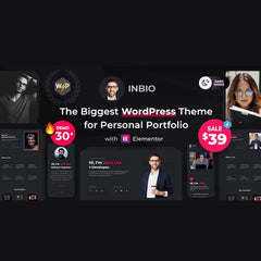 InBio – Personal Portfolio WordPress Theme - Dghut
