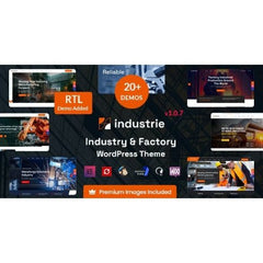Industrie – Factory & Industry WordPress Theme - Dghut