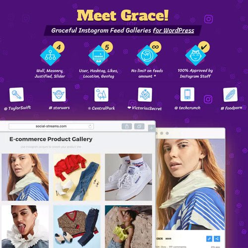 Instagram Feed Gallery — Grace for WordPress - Dghut