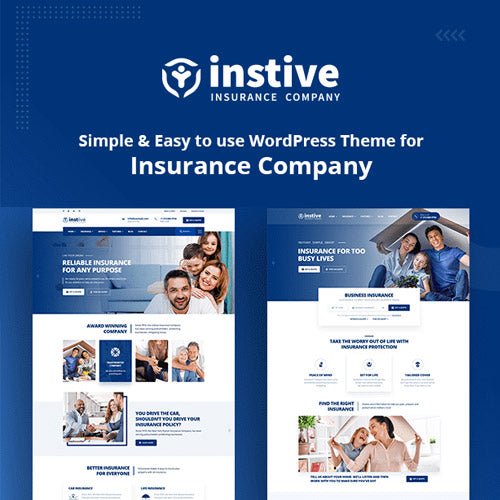 Instive – Insurance WordPress Theme - Dghut