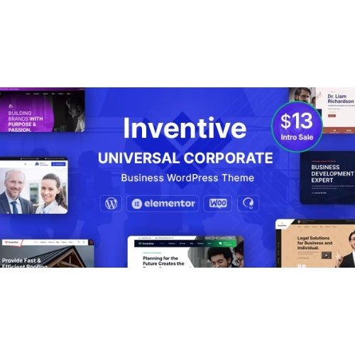 Inventive – Multi - Purpose Business WordPress Theme - Dghut