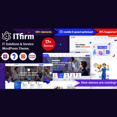 ITfirm – IT Solutions and Services Company WordPress Theme - Dghut