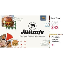 Jimmie – Fast Food Delivery and Restaurant Theme - Dghut