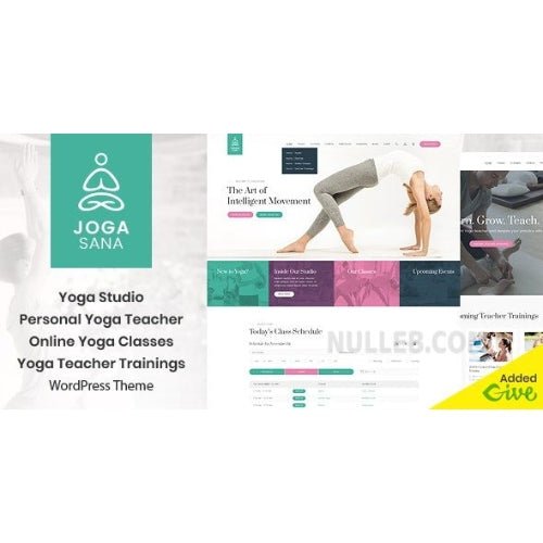 Jogasana – Yoga Oriented WordPress Theme - Dghut