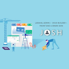 Josh – Laravel Admin Template + Front End + CRUD - Dghut