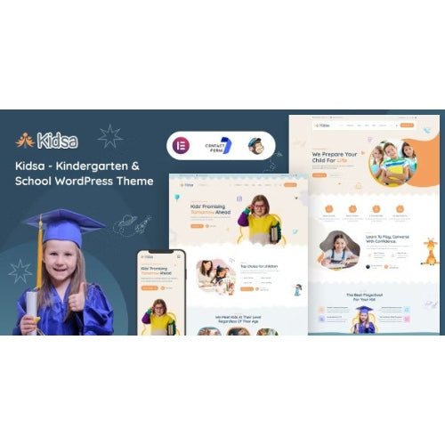 Kidsa – Kindergarten & School WordPress Theme - Dghut