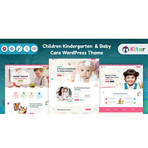 Kitar – Children Kindergarten & Baby Care WordPress Theme - Dghut