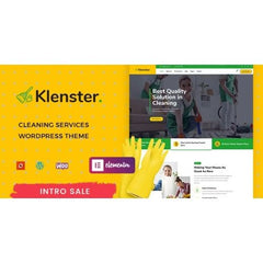 Klenster – Cleaning Services WordPress Theme - Dghut