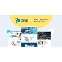Klinixer – Cleaning Services WordPress Theme + RTL - Dghut