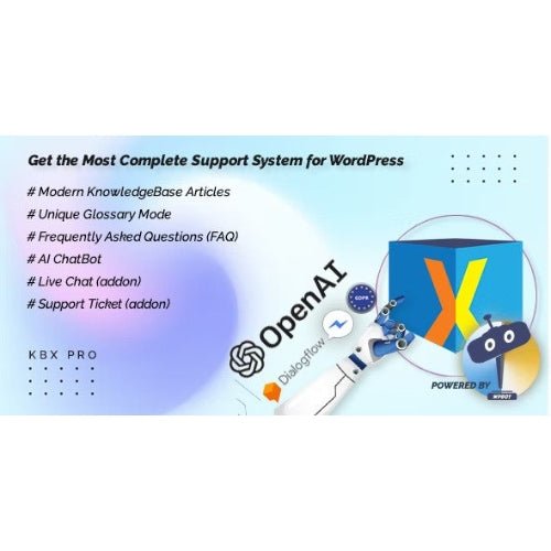 KnowledgeBase, Glossary, FAQ, HelpDesk ChatBot with ChatGPT - Dghut