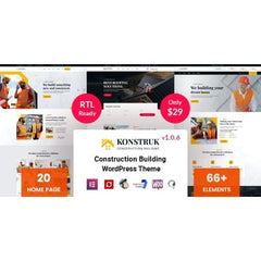 Konstruk – Construction WordPress Theme - Dghut