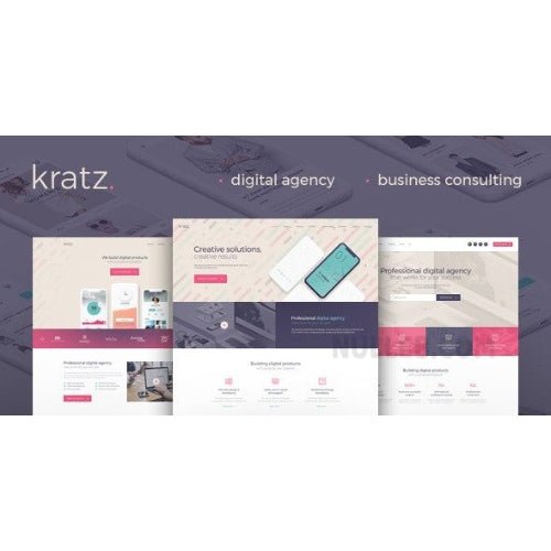 Kratz | Digital Agency Marketing and SEO WordPress Theme - Dghut