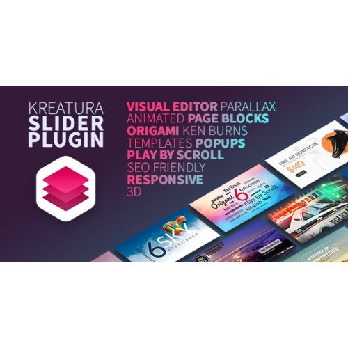Kreatura Slider Plugin for WordPress | Sliders - Dghut