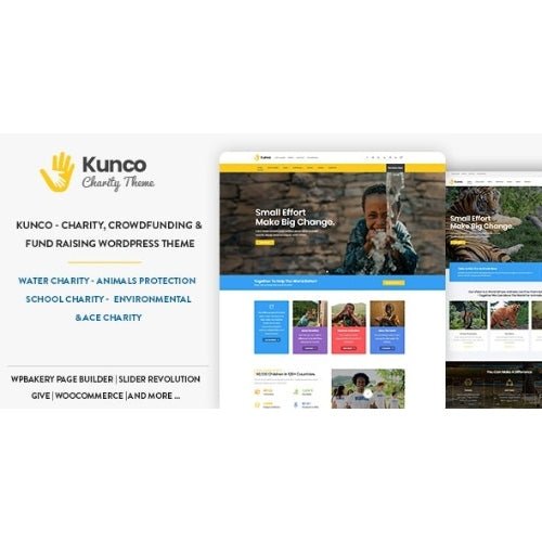 Kunco – Charity, Crowdfunding & Fund Raising Drupal 10 Theme - Dghut