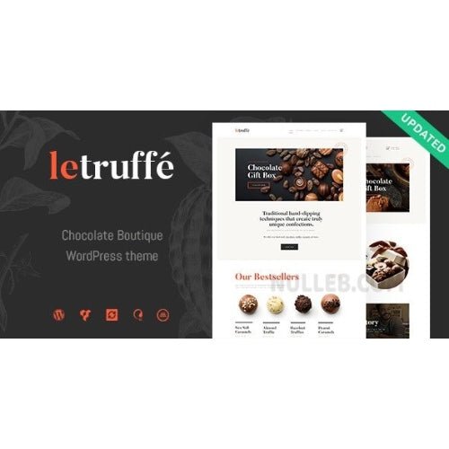 Le Truffe | Chocolate Sweets & Candy Store WordPress Theme - Dghut