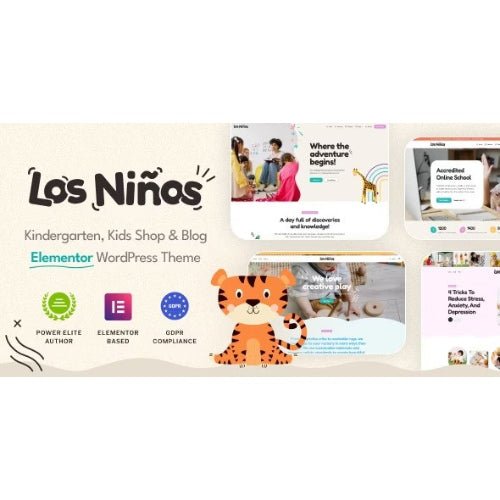 Los Ninos – Children Education WordPress Theme - Dghut