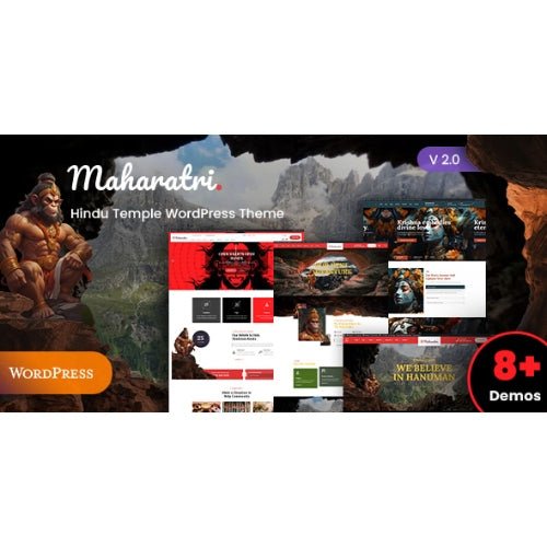 Maharatri – Hindu Temple WordPress Theme - Dghut