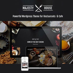 Majesty – Restaurant WooCommerce WordPress Theme - Dghut