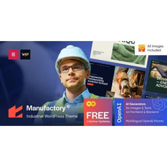 Manufactory – Industrial WordPress Theme - Dghut