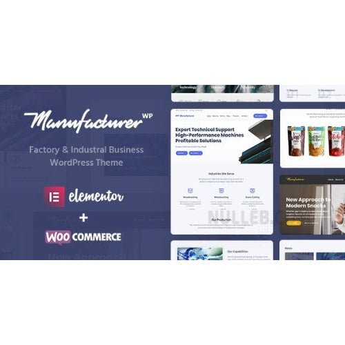 Manufacturer – Factory and Industrial WordPress Theme - Dghut