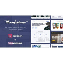 Manufacturer – Factory and Industrial WordPress Theme - Dghut