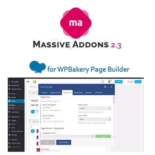 Massive Addons for WPBakery Page Builder - Dghut