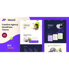 Maxdi – Creative Agency WordPress Theme - Dghut