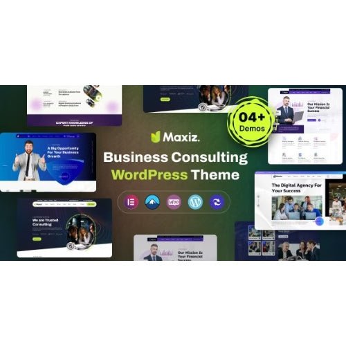 Maxiz – Business Consulting WordPress Theme - Dghut