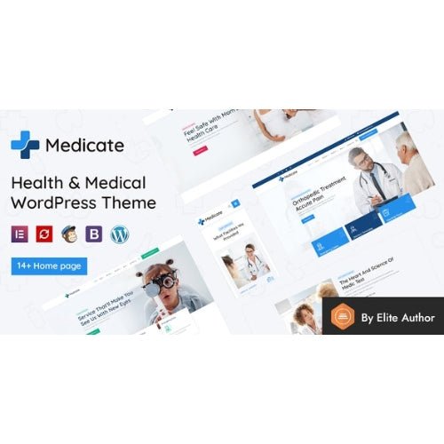 Medicate – Health & Medical WordPress Theme + RTL Ready - Dghut